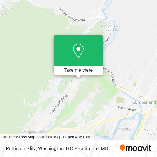 Puttin on Glitz map