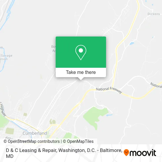 D & C Leasing & Repair map