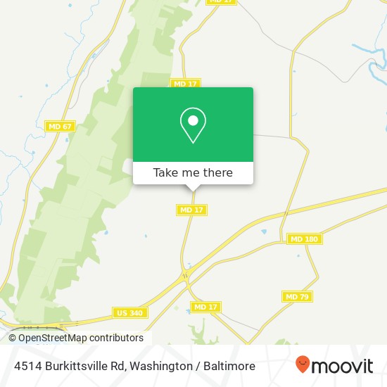 4514 Burkittsville Rd, Knoxville, MD 21758 map