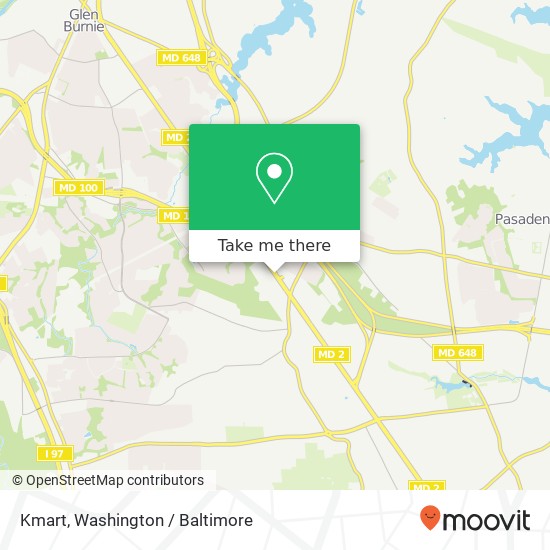 Mapa de Kmart, 8036 Ritchie Hwy
