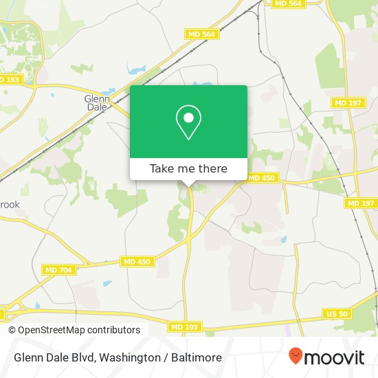 Glenn Dale Blvd, Glenn Dale, MD 20769 map