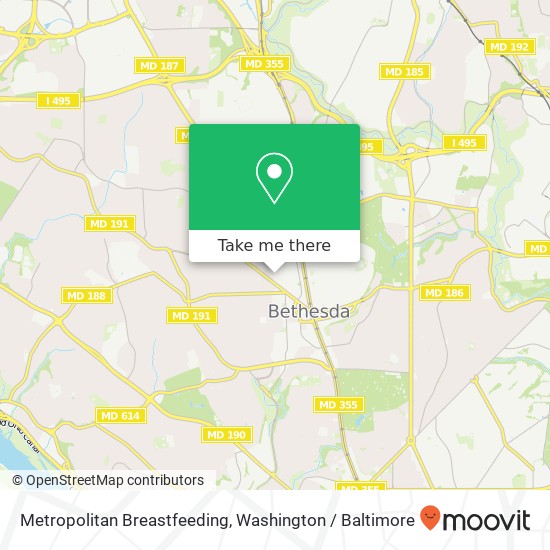 Mapa de Metropolitan Breastfeeding, 4927 Auburn Ave