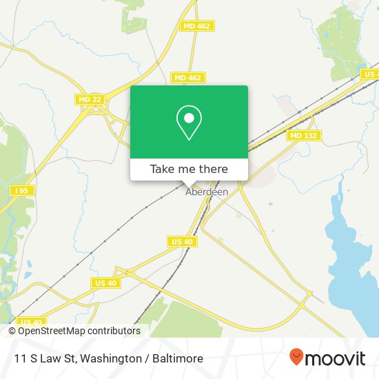 11 S Law St, Aberdeen, MD 21001 map