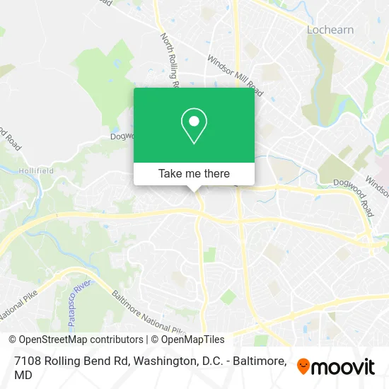 7108 Rolling Bend Rd map