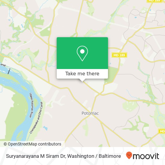 Mapa de Suryanarayana M Siram Dr, 10704 S Glen Rd