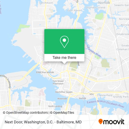 Next Door map