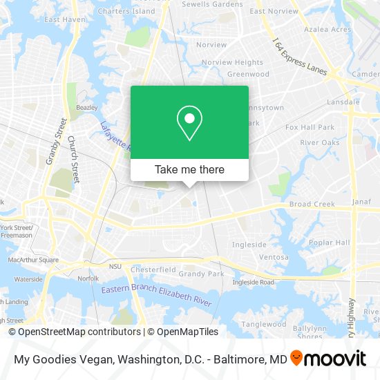 Mapa de My Goodies Vegan