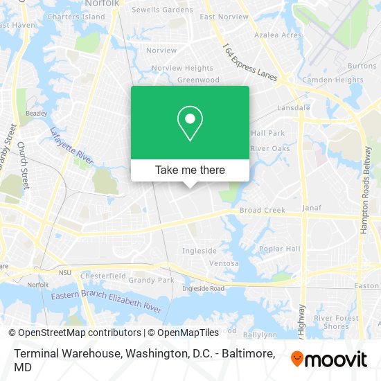 Mapa de Terminal Warehouse