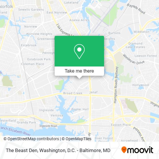 Mapa de The Beast Den
