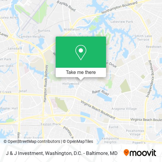 J & J Investment map