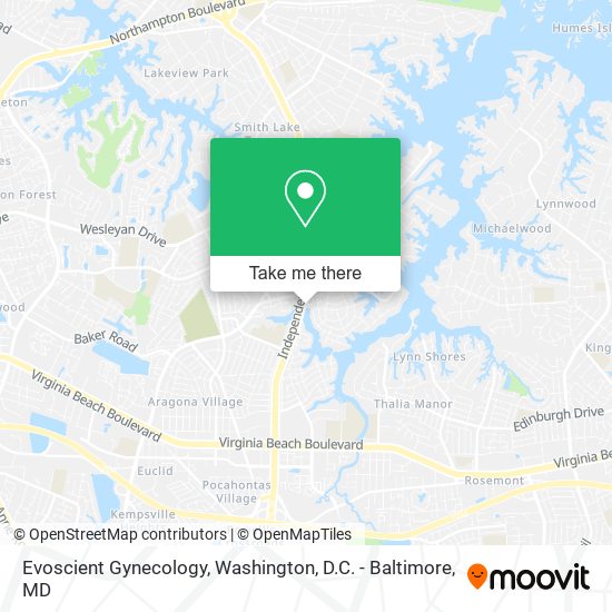 Evoscient Gynecology map