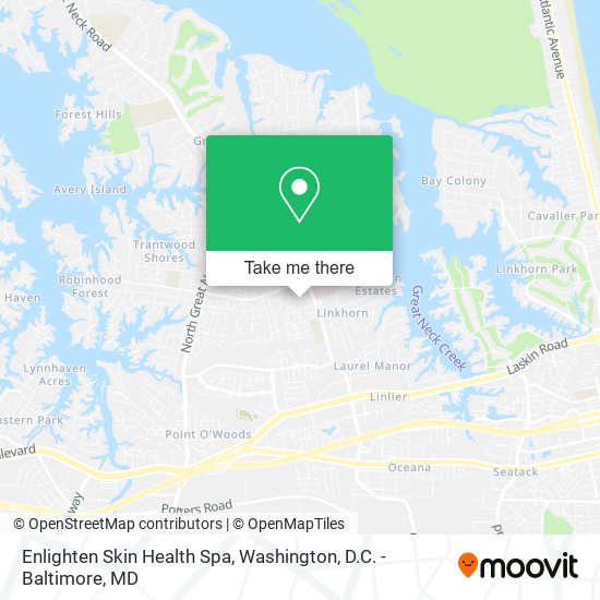 Enlighten Skin Health Spa map
