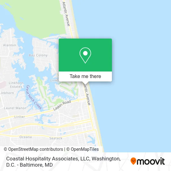 Coastal Hospitality Associates, LLC map
