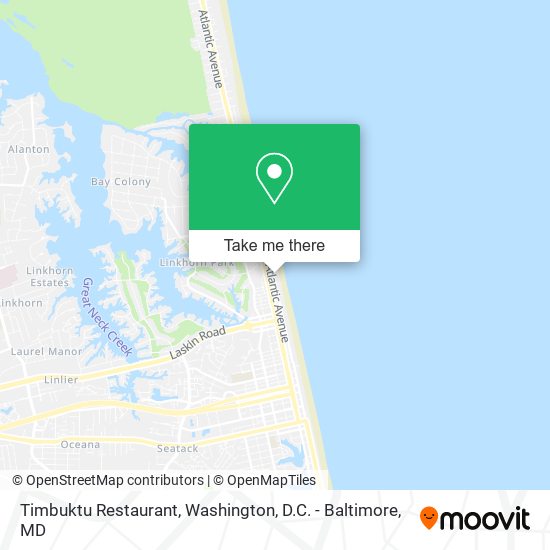 Timbuktu Restaurant map