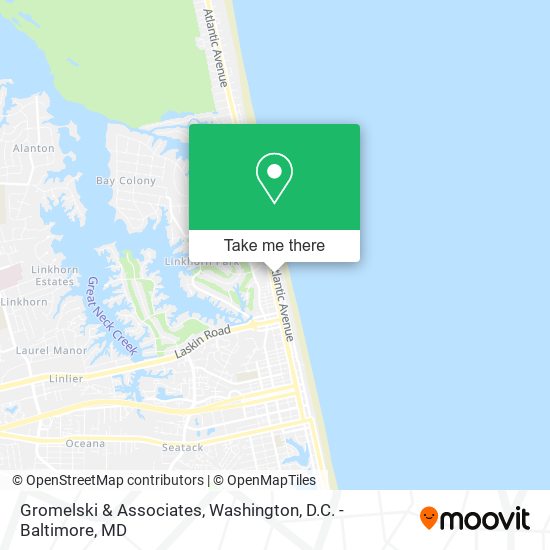 Mapa de Gromelski & Associates