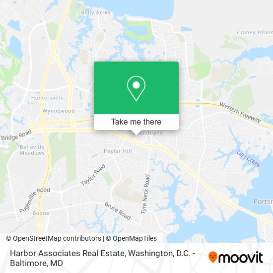 Mapa de Harbor Associates Real Estate