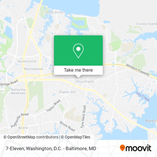 7-Eleven map