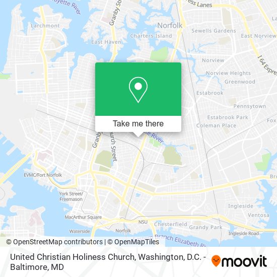 United Christian Holiness Church map
