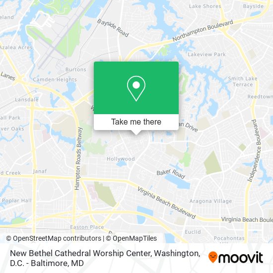 New Bethel Cathedral Worship Center map