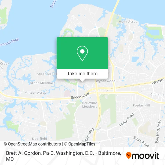 Brett A. Gordon, Pa-C map