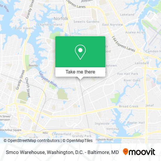 Smco Warehouse map