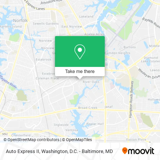 Mapa de Auto Express II