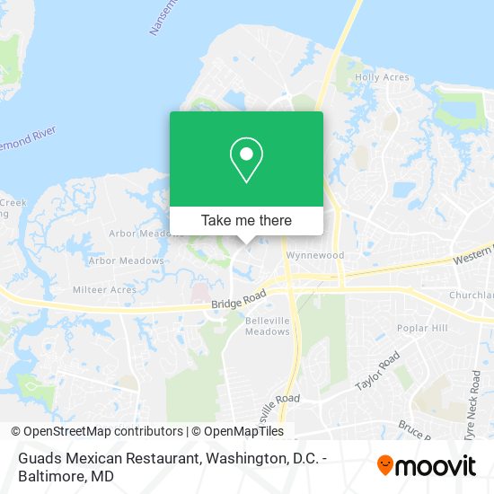 Guads Mexican Restaurant map
