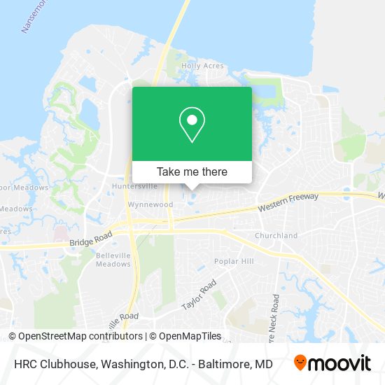 HRC Clubhouse map
