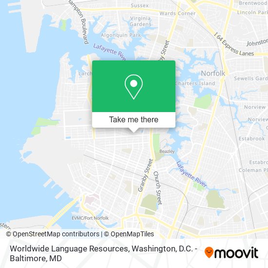 Worldwide Language Resources map