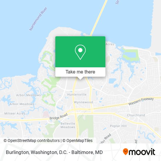 Mapa de Burlington