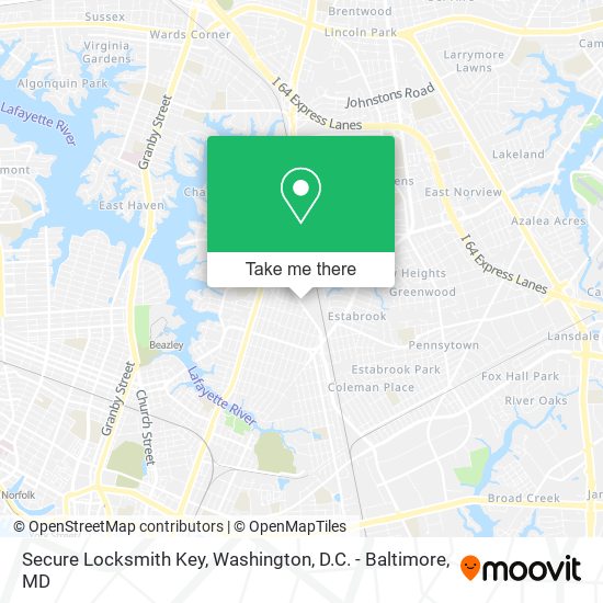 Secure Locksmith Key map