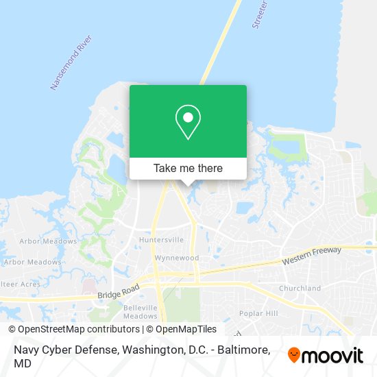 Mapa de Navy Cyber Defense