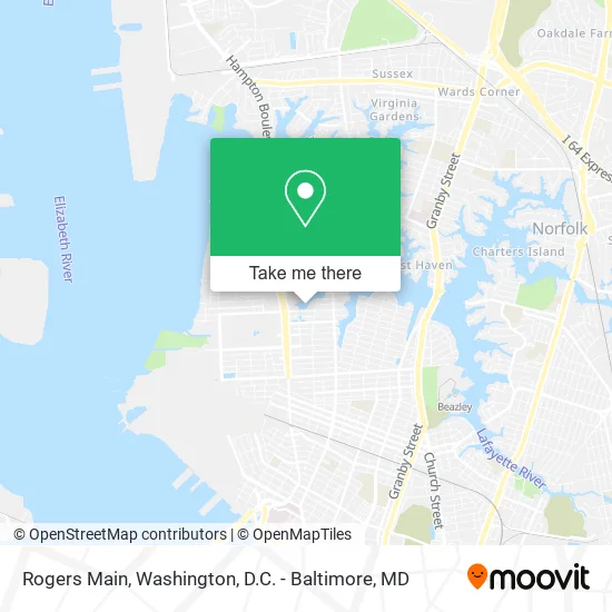 Mapa de Rogers Main