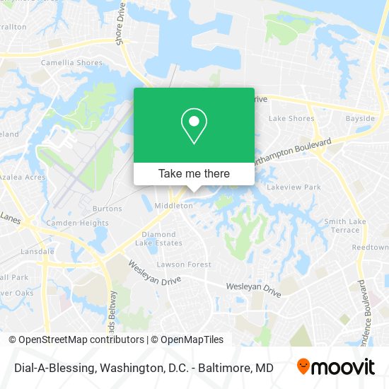 Dial-A-Blessing map
