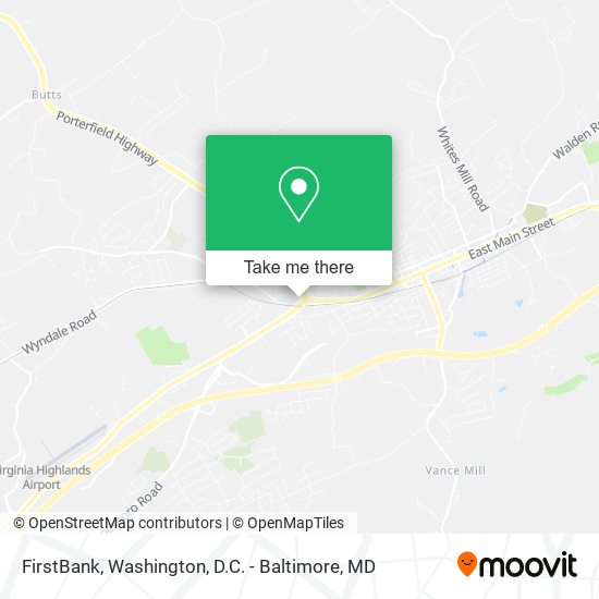 Mapa de FirstBank