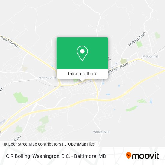 C R Bolling map