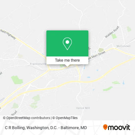 C R Bolling map