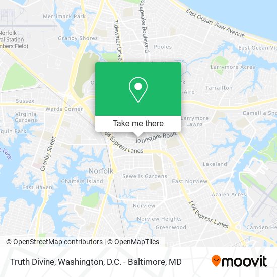 Truth Divine map