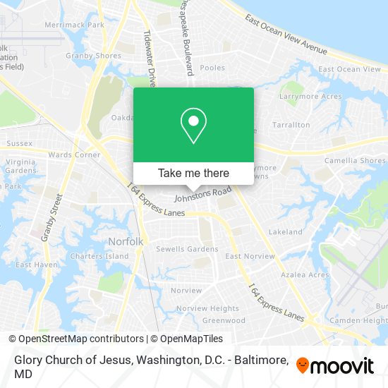 Mapa de Glory Church of Jesus