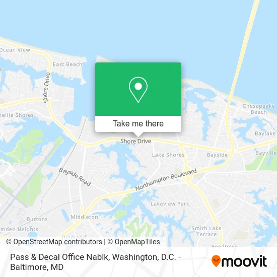 Pass & Decal Office Nablk map