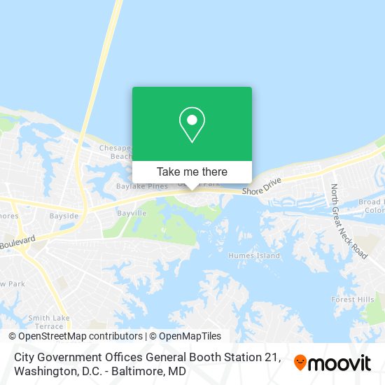City Government Offices General Booth Station 21 map