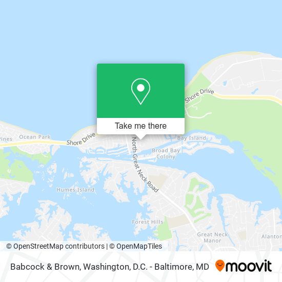 Babcock & Brown map