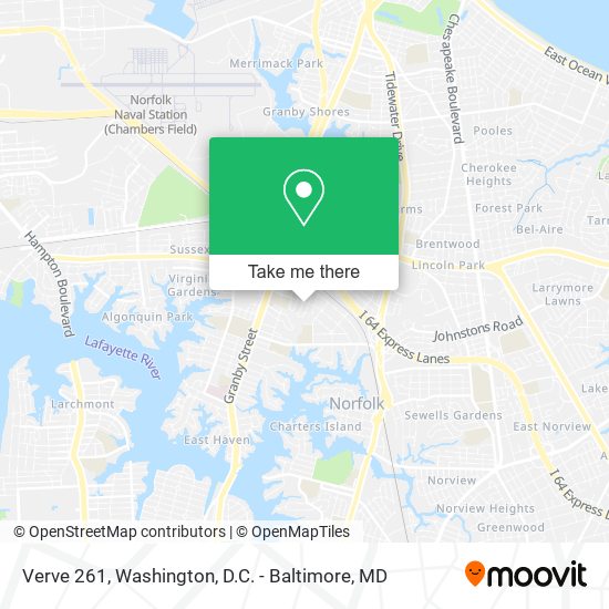 Verve 261 map