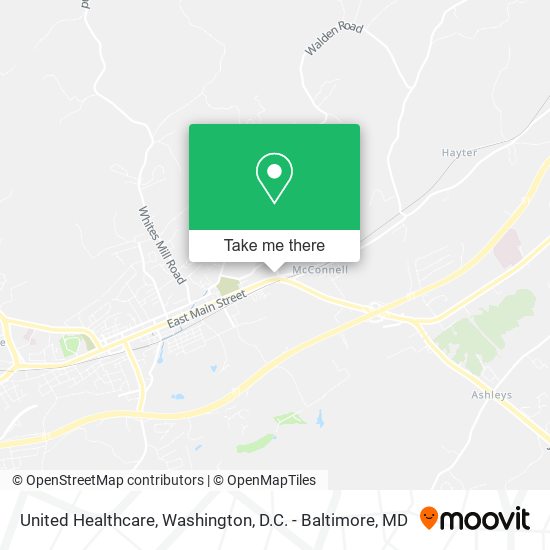 United Healthcare map