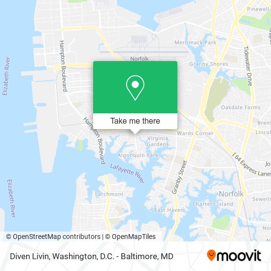 Mapa de Diven Livin