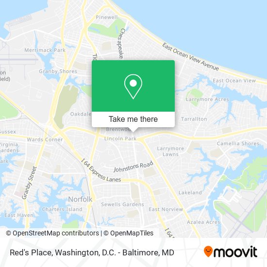 Red's Place map