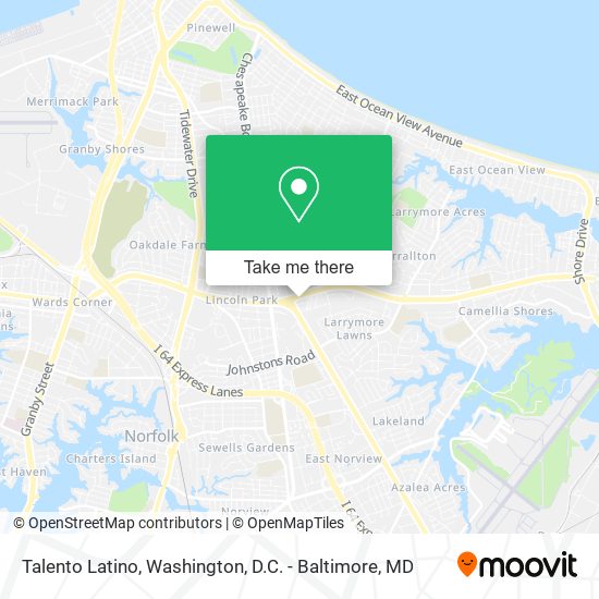 Talento Latino map