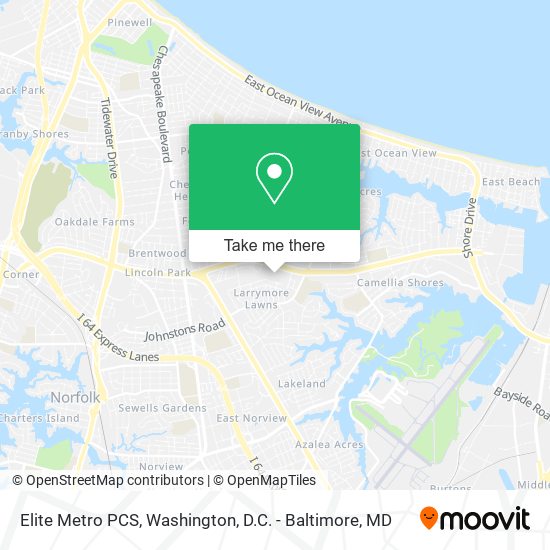 Mapa de Elite Metro PCS