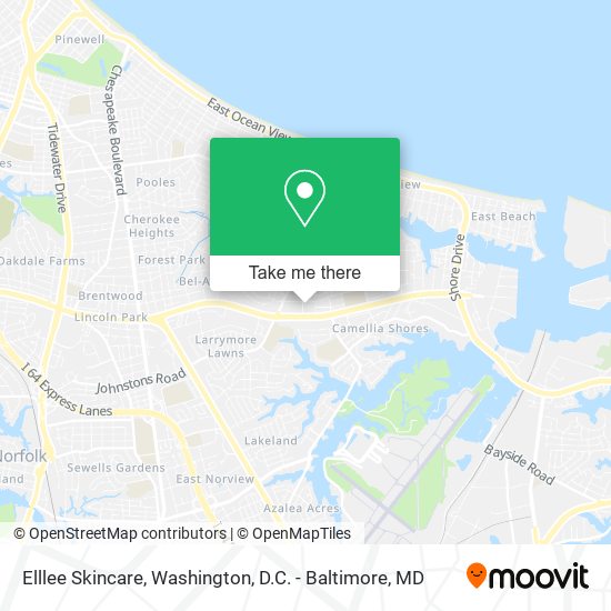 Elllee Skincare map