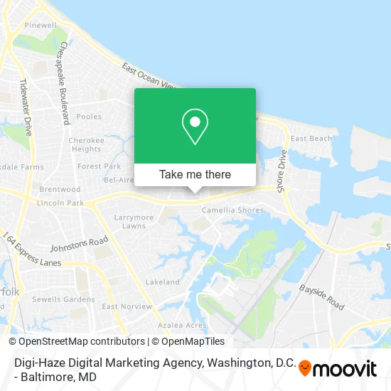 Mapa de Digi-Haze Digital Marketing Agency